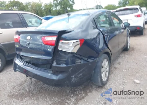 2013 Kia Rio Ex из США, поврежденный, VIN KNADN4A35D6150057
